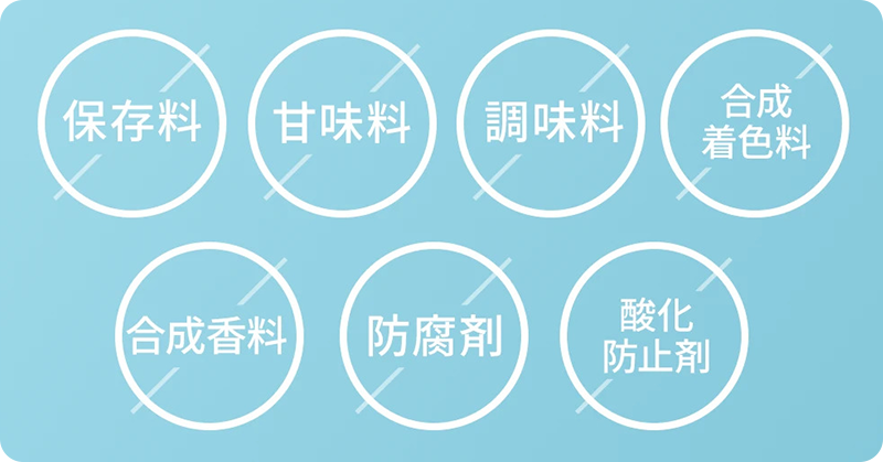 無添加表記
