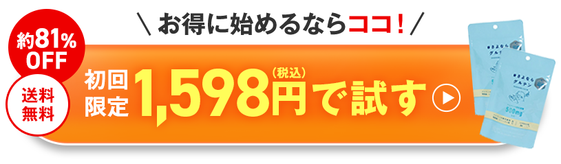 最安値で試すならココ！ 初回限定1,598円で試す